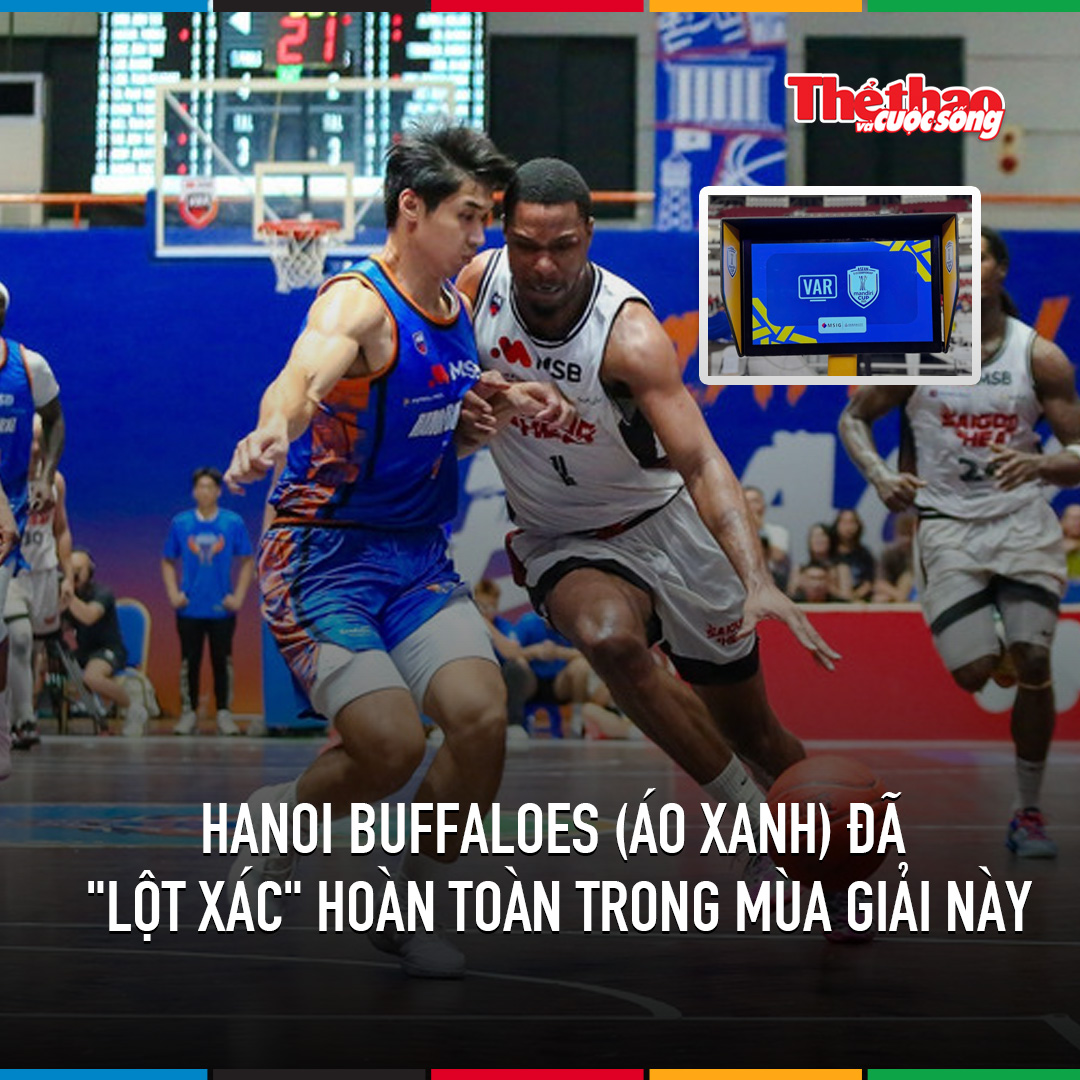 Hanoi Buffaloes và giấc mơ lần đầu vô địch VBA 2025